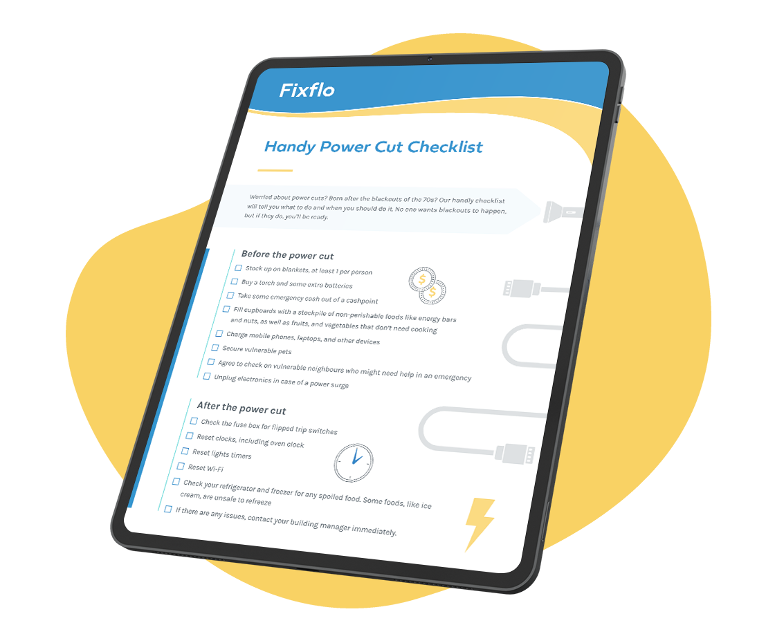 Blackouts Checklist For Residents